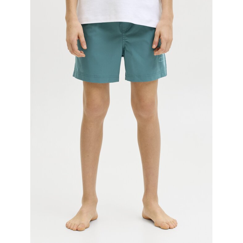 Jack & Jones Junior Jack & Jones Junior Boys Swim Short JPSTMAUI WAVE Logo Green