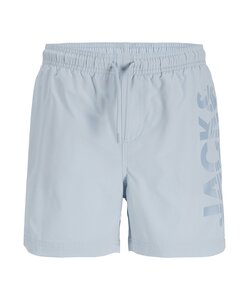 Jack & Jones Junior Jongens Zwemshort JPSTMAUI WAVE Logo Lichtblauw