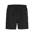 Jack & Jones Junior Jack & Jones Junior Jongens Zwemshort JPSTMAUI WAVE Logo Zwart
