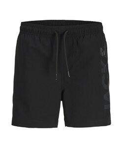 Jack & Jones Junior Jongens Zwemshort JPSTMAUI WAVE Logo Zwart