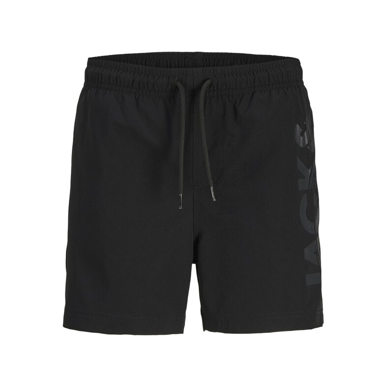 Jack & Jones Junior Jack & Jones Junior Jongens Zwemshort JPSTMAUI WAVE Logo Zwart