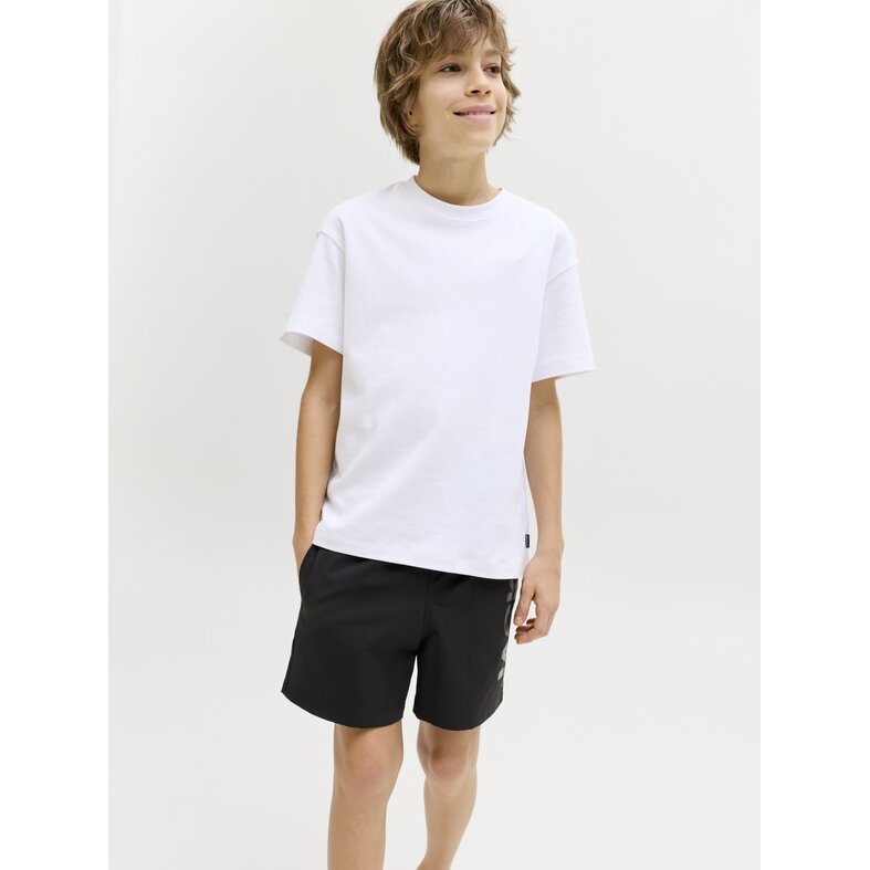 Jack & Jones Junior Jack & Jones Junior Jongens Zwemshort JPSTMAUI WAVE Logo Zwart