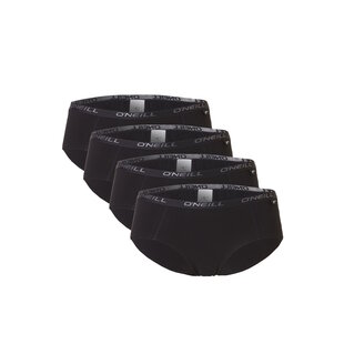 O'Neill Dames Hipsters 4-Pack Zwart