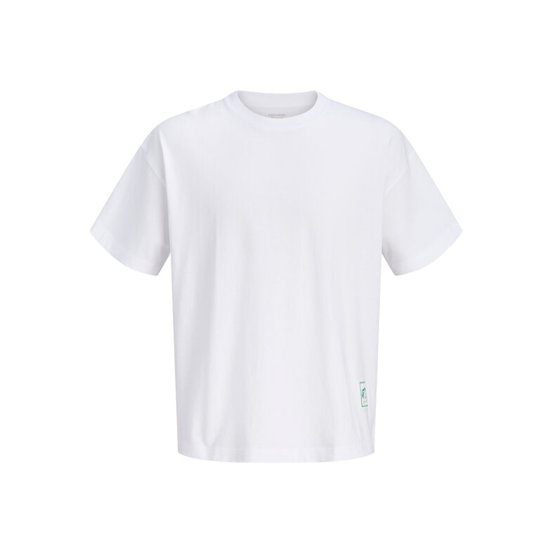 Jack & Jones Jack & Jones Men's Backprint T-Shirt JORCOTEDAZUR White/Turquoise