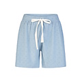 By Louise By Louise Dames Korte Pyjama Set Shortama Roze/Blauw Gestipt