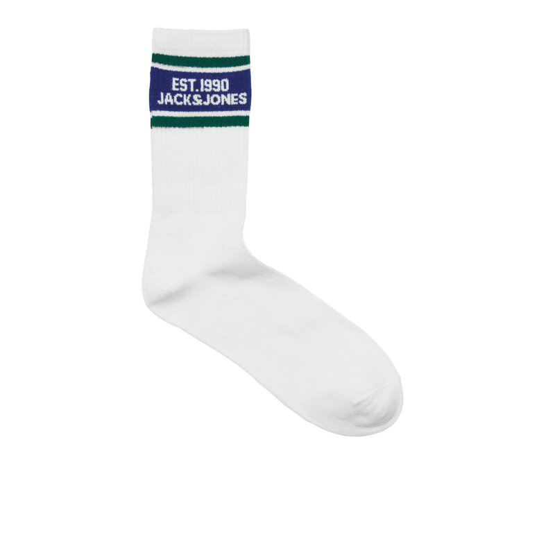 Jack & Jones Jack & Jones Men's Sports Socks JACGREG Tennis Socks 3-Pack White