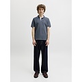 Jack & Jones Jack & Jones Heren Polo JJEPAULOS Grijsblauw