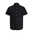 Jack & Jones Jack & Jones Men's Linen Blouse JJEBREEZE Plain Black