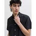 Jack & Jones Jack & Jones Heren Linnen Blouse JJEBREEZE Effen Zwart