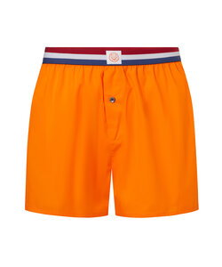 Happy Shorts Heren Wijde Boxershorts Holland Oranje