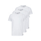G-Star G-Star Men's Undershirt Bamboo COVE T-shirt Round Neck 3-Pack Plain White