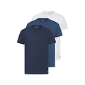 G-Star G-Star Men's Undershirt Bamboo COVE T-shirt Round Neck 3-Pack Solid Blue/White/Navy