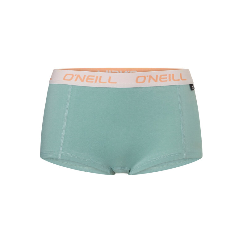 O'Neill O'Neill Boxer Shorts Ladies 4-Pack Plain Light Green/Marshmallow