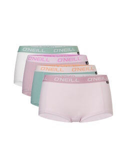 O'Neill Boxer Shorts Ladies 4-Pack Solid Multi