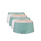 O'Neill O'Neill Boxershort Dames 4-Pack Effen Lichtgroen/Marshmallow