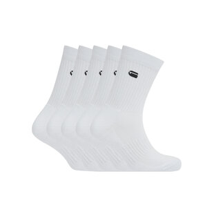 G-Star Men's Sports Socks KILN 5-Pack White