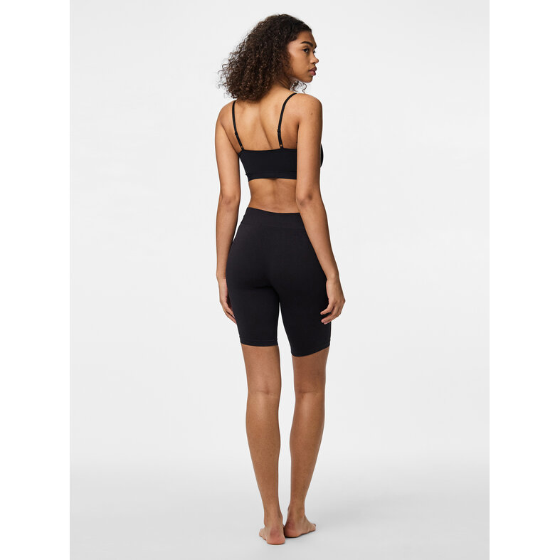 PIECES Pieces Dames Shorts PCLONDON Onderbroek Lange Pijp 2-Pack Zwart