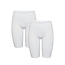 PIECES Pieces Ladies Shorts PCLONDON Underpants Long Pipe 2-Pack White