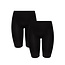 PIECES Pieces Dames Shorts PCLONDON Onderbroek Lange Pijp 2-Pack Zwart