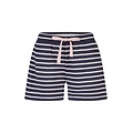 By Louise By Louise Ladies Short Pajama Set Shortama Pink/Dark Blue