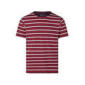 Phil & Co Phil & Co Men's Short Pants Short Pajama Set Red/Dark Blue Striped