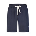 Phil & Co Phil & Co Heren Shortama Korte Pyjama Set Rood/Donkerblauw Gestreept