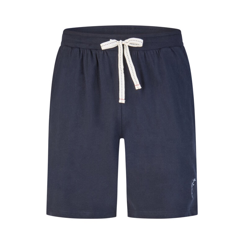 Phil & Co Phil & Co Men's Short Pants Short Pajama Set Red/Dark Blue Striped