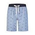 Phil & Co Phil & Co Heren Shortama Korte Pyjama Set Blauw Geprint