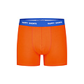 Happy Shorts Happy Shorts Heren Boxershorts Oranje/Blauw 2-Pack