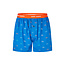 Happy Shorts Happy Shorts X Heren Wijde Boxershorts Fiets Print Blauw