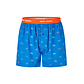 Happy Shorts Happy Shorts Men's Wide Boxer Shorts Bicycle Print Blue