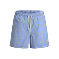 Jack & Jones Jack & Jones Heren Zwemshort JPSTMAUI BREEZE Gestreept Sinaasappel