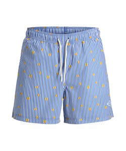 Jack & Jones Heren Zwemshort JPSTMAUI BREEZE Gestreept Sinaasappel
