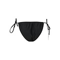 PIECES PIECES Dames Strik Bikini Slip PCBAOMI Effen Zwart