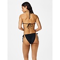 PIECES PIECES Dames Strik Bikini Slip PCBAOMI Effen Zwart