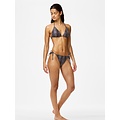 PIECES PIECES Dames Strik Bikini Slip PCBAOMI Zwart/Luipaard Print