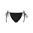 PIECES PIECES Dames Strik Bikini Slip PCBAOMI Effen Zwart