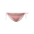 PIECES PIECES Dames Strik Brazilian Bikini Slip PCADA Roze Golven Print