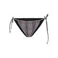 PIECES PIECES Dames Strik Bikini Slip PCBAOMI Zwart/Luipaard Print