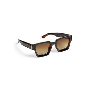 PIECES Ladies Sunglasses PCKAREN Dark Brown/Black