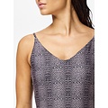 PIECES PIECES Dames Badpak PCBAOMI Ronde Hals Zwart/Luipaard Print