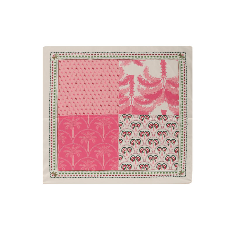 Sarlini Sarlini Ladies Bandana Neck Scarf Thin Pink