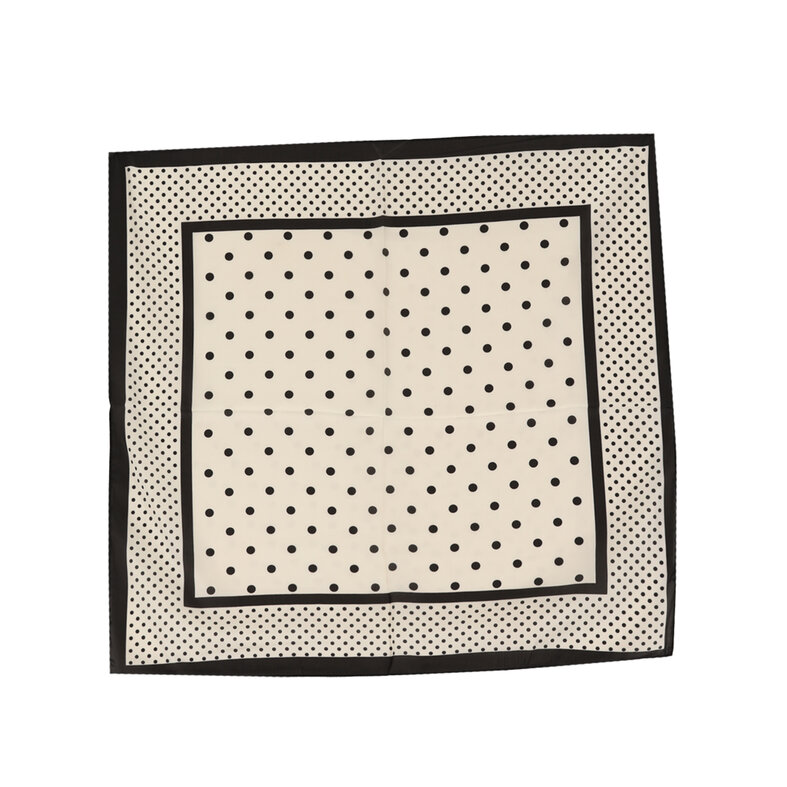 Sarlini Sarlini Ladies Bandana Neck Scarf Thin White
