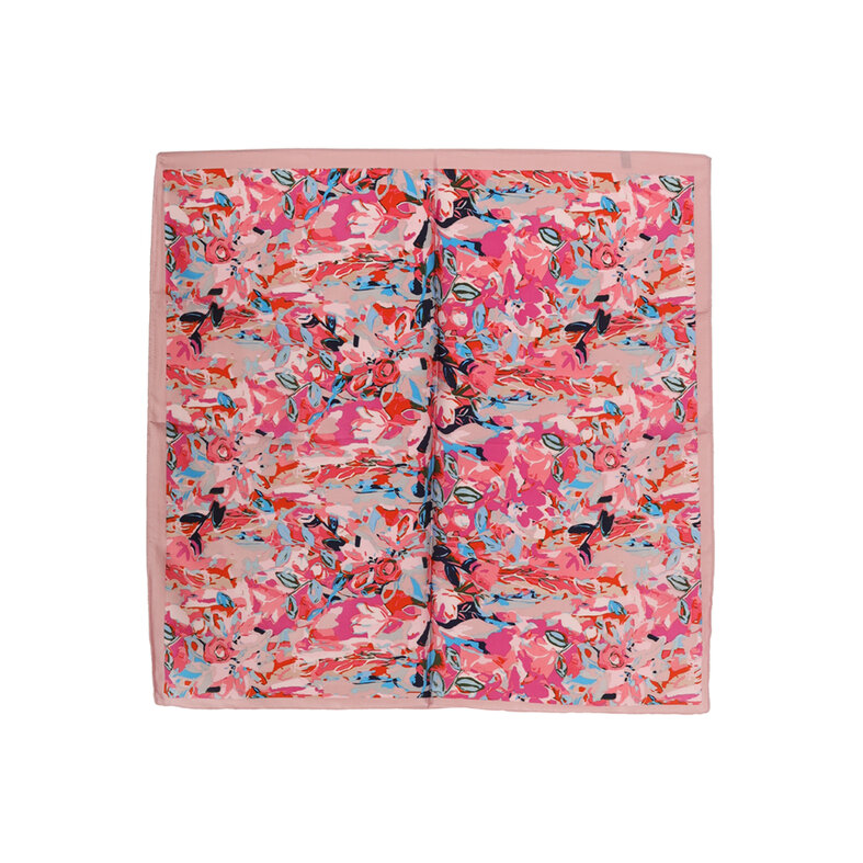 Sarlini Sarlini Ladies Bandana Neck Scarf Thin Pink