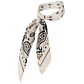 Sarlini Sarlini Dames Bandana Neksjaal Dun Wit