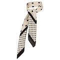 Sarlini Sarlini Ladies Bandana Neck Scarf Thin White