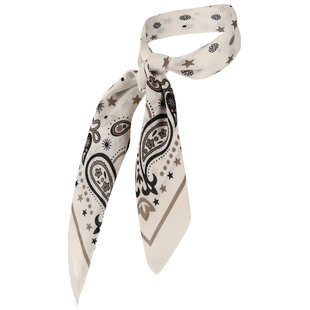Sarlini Dames Bandana Neksjaal Dun Taupe