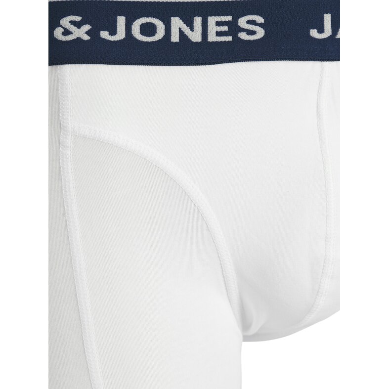 Jack & Jones Jack & Jones Men's Boxer Shorts Trunks JACBRANCO 5-Pack Plain Blue/Red/White