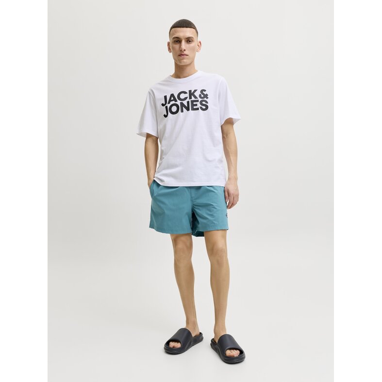 Jack & Jones Jack & Jones Heren Zwemshort JPSTMAUI Splash Magic Groen/Blauw