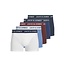 Jack & Jones Jack & Jones Men's Boxer Shorts Trunks JACBRANCO 5-Pack Plain Blue/Red/White
